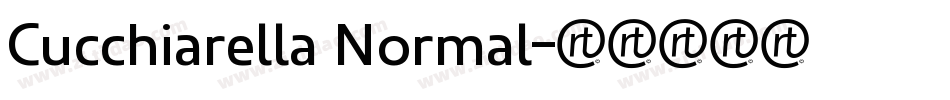 Cucchiarella Normal字体转换